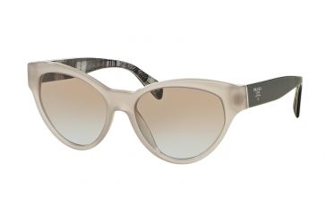 Image of Prada PR08SS Single Vision Prescription Sunglasses PR08SS-UFH4S2-55 - Lens Diameter 55 mm, Frame Color Opal Beige