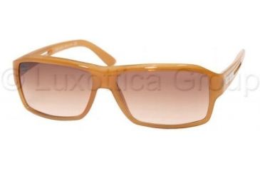 Image of Prada PR09IS Sunglasses 7776S1-5913 - Brown Camel Brown Gradient