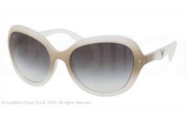Image of Prada PR09OS Sunglasses HA44M1-60 - Ice/Talc
