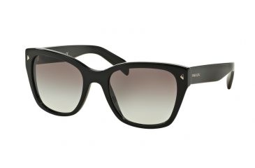 Image of Prada PR09SS Progressive Prescription Sunglasses PR09SS-1AB0A7-54 - Lens Diameter 54 mm, Frame Color Black