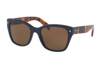 Image of Prada PR09SS Progressive Prescription Sunglasses PR09SS-TFM9L1-54 - Lens Diameter 54 mm, Frame Color Blue