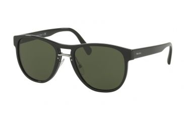Image of Prada PR09US Bifocal Prescription Sunglasses PR09US-1AB1I0-55 - Lens Diameter 55 mm, Frame Color Black