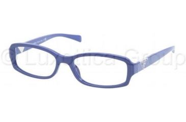 Image of Prada PR10NV Eyeglass Frames DAK1O1-5316 - Dark Blue