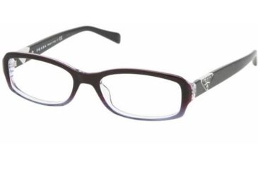 Image of Prada PR10NV Eyeglass Frames ZXN1O1-5316 - Violet Gradient 