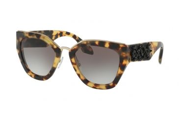 Image of Prada PR10TS Bifocal Prescription Sunglasses PR10TS-7S00A7-52 - Lens Diameter 52 mm, Frame Color Medium Havana