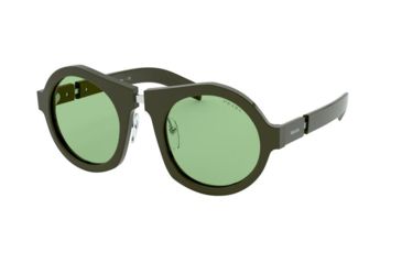 Image of Prada PR10XS Sunglasses 5401G2-50 - , Green Lenses