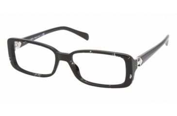 Image of Prada PR11NV #ACF1O1 - Black Gradient Demo Lens Frame