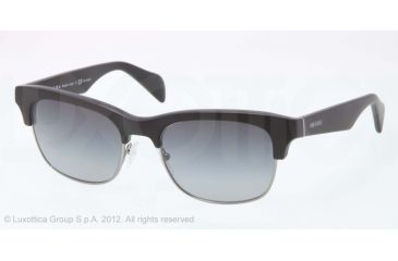 Image of Prada PR11PS Prescription Sunglasses PR11PS-1BO5W1-54 - Lens Diameter 54 mm, Lens Diameter 54 mm, Frame Color Matte Black