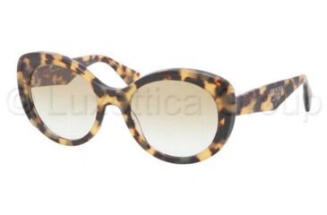 Image of Prada PR12PS Single Vision Prescription Sunglasses PR12PS-7S09S1-5420 - Lens Diameter 54 mm, Frame Color Medium Havana