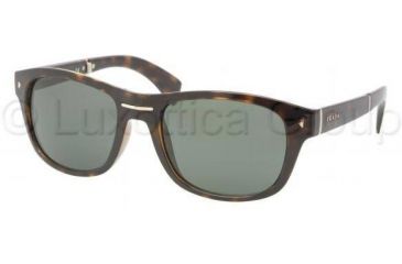 Image of Prada PR13OS Bifocal Prescription Sunglasses PR13OS-2AU0B2-5820 - Frame Color Havana, Lens Diameter 58 mm