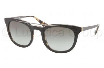 Image of Prada PR13PS Progressive Prescription Sunglasses PR13PS-NAI0A7-5122 - Lens Diameter 51 mm, Frame Color Top Black/Medium Havana