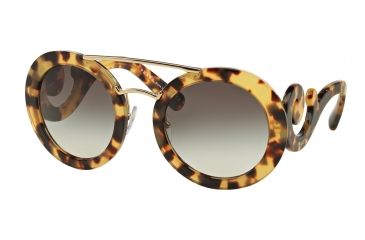 Image of Prada PR13SS Progressive Prescription Sunglasses PR13SS-7S00A7-54 - Lens Diameter 54 mm, Frame Color Medium Havana