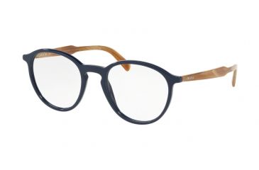 Image of Prada PR13TV Eyeglass Frames VAZ1O1-49 - Blue Frame