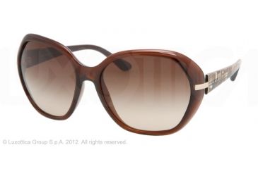 Image of Prada PR14NS Progressive Prescription Sunglasses PR14NS-4AN6S1-61 - Lens Diameter 61 mm, Lens Diameter 61 mm, Frame Color Brown