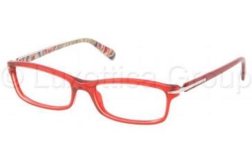 Image of Prada PR14NV Eyeglass Frames AB91O1-5200 - Transparent Frame