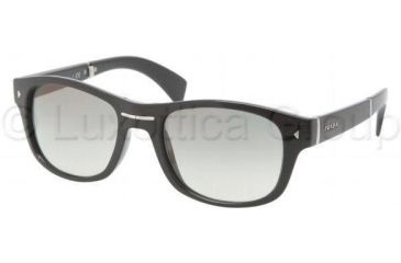 Image of Prada PR14OS Bifocal Prescription Sunglasses PR14OS-1AB0B1-5420 - Lens Diameter 54 mm, Frame Color Black