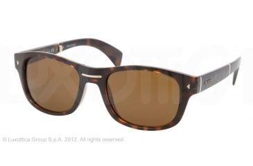 Image of Prada PR14OS Bifocal Prescription Sunglasses PR14OS-2AU1H0-54 - Lens Diameter 54 mm, Lens Diameter 54 mm, Frame Color Havana