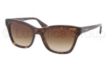 Image of Prada PR16PS Progressive Prescription Sunglasses PR16PS-2AU6S1-5418 - Lens Diameter 54 mm, Frame Color Havana