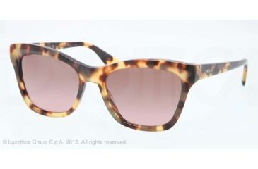 Image of Prada PR16PS Progressive Prescription Sunglasses PR16PS-7S05P1-54 - Lens Diameter 54 mm, Lens Diameter 54 mm, Frame Color Medium Havana