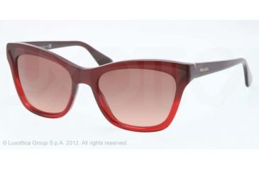 Image of Prada PR16PS Progressive Prescription Sunglasses PR16PS-MAX0A5-54 - Lens Diameter 54 mm, Lens Diameter 54 mm, Frame Color Bordeaux Gradient
