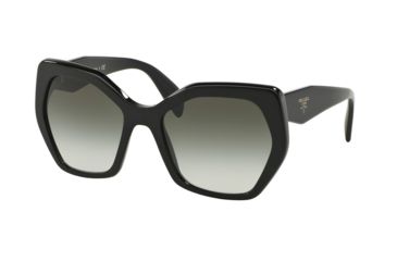 Image of Prada PR16RSF Sunglasses 1AB0A7-59 - , Grey Gradient Lenses