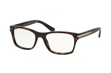 Image of Prada PR16SV Bifocal Prescription Eyeglasses 2AU1O1-52 - Havana Frame
