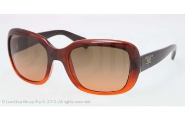 Image of Prada PR17PS Progressive Prescription Sunglasses PR17PS-OAE0AO-57 - Lens Diameter 57 mm, Frame Color Orange Gradient