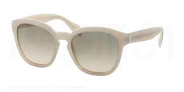 Image of Prada PR17RS Progressive Prescription Sunglasses PR17RS-TKO3H2-53 - Lens Diameter 53 mm, Frame Color Opal Ivory/Matte Ivory