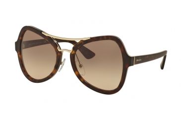 Image of Prada PR18SS Bifocal Prescription Sunglasses PR18SS-2AU3D0-55 - Lens Diameter 55 mm, Frame Color Havana