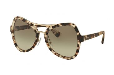 Image of Prada PR18SS Bifocal Prescription Sunglasses PR18SS-UAO4K1-55 - Lens Diameter 55 mm, Frame Color Spotted Opal Brown