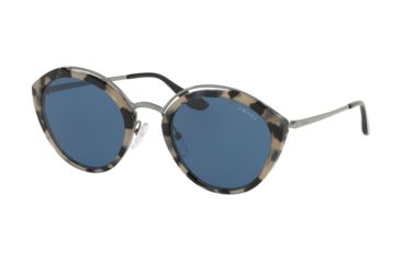 Image of Prada PR18US Bifocal Prescription Sunglasses, 53mm, Grey Havana/Gunmetal, PR18US-HU7219-53-BI