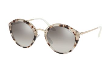 Image of Prada PR18US Bifocal Prescription Sunglasses, 53mm, Spotted Opal Brown/pale Gold, PR18US-UAO5O0-53-BI