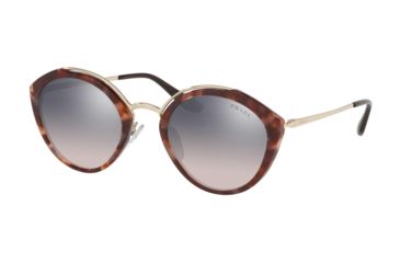 Image of Prada PR18US Bifocal Prescription Sunglasses, 53mm, Pink Havana/Pale Gold, PR18US-UE0GR0-53-BI
