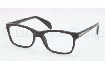 Image of Prada PR19PV Bifocal Prescription Eyeglasses 1AB1O1-5318 - Black Frame