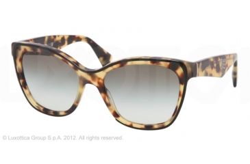 Image of Prada PR20PS Progressive Prescription Sunglasses PR20PS-NAI3M1-56 - Lens Diameter 56 mm, Frame Color Top Black/Medium Havana