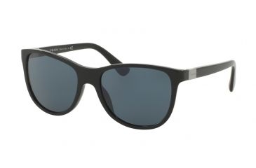Image of Prada PR20SSF Bifocal Prescription Sunglasses PR20SSF-1AB0A9-58 - Lens Diameter 58 mm, Frame Color Black