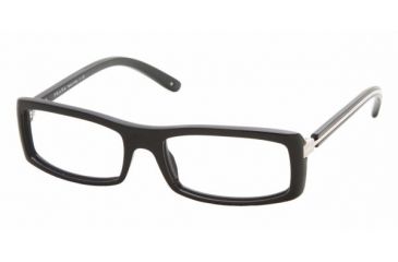 Image of Prada Eyeglasses PR21LV with Rx Prescription Lenses 1AB1O1-5417 - Gloss Black