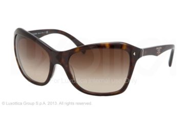 Image of Prada SWING PR24NS Single Vision Prescription Sunglasses PR24NS-2AU6S1-61 - Lens Diameter 61 mm, Frame Color Havana