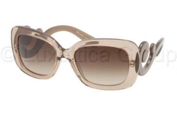 Image of Prada PR27OS Sunglasses KAL1Z1-5400 - Brown Frame, Brown Gradient Lenses