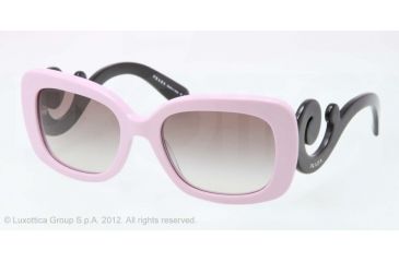 Image of Prada PR27OS Sunglasses PDP0A7-54 - Pink Frame, Gray Gradient Lenses