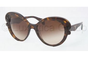 Image of Prada PR28NS Sunglasses 2AU6S1-5619 - Havana Brown Gradient