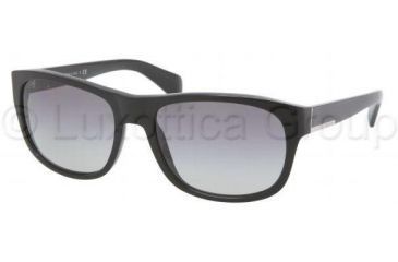 Image of Prada PR29NS Progressive Prescription Sunglasses PR29NS-1AB3M1-5818 - Frame Color Black, Lens Diameter 58 mm
