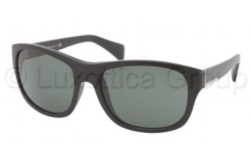 Image of Prada PR29NS Progressive Prescription Sunglasses PR29NS-1BO3O1-5818 - Lens Diameter 58 mm, Frame Color Matte Black