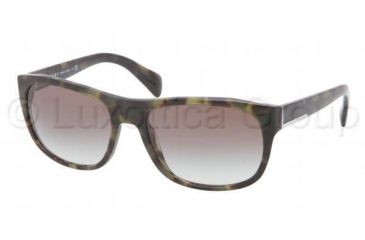 Image of Prada PR29NS Progressive Prescription Sunglasses PR29NS-LAB0A7-5818 - Lens Diameter 58 mm, Frame Color Green Havana