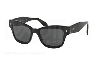 Image of Prada PR29RS Bifocal Prescription Sunglasses PR29RS-1AB1A1-51 - Lens Diameter 51 mm, Frame Color Black