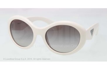 Image of Prada PR30PS Progressive Prescription Sunglasses PR30PS-7S30A7-55 - Lens Diameter 55 mm, Frame Color Ivory