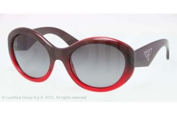Image of Prada PR30PS Progressive Prescription Sunglasses PR30PS-MAX5W1-55 - Lens Diameter 55 mm, Lens Diameter 55 mm, Frame Color Bordeaux Gradient