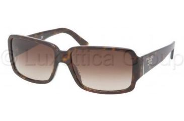 Image of Prada PR32NS Bifocal Prescription Sunglasses PR32NS-2AU6S1-5715 - Lens Diameter 57 mm, Frame Color Havana