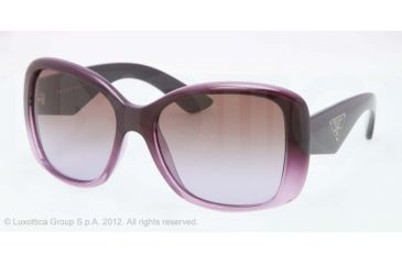 Image of Prada PR32PS Single Vision Prescription Sunglasses PR32PS-OAD6P1-57 - Lens Diameter 57 mm, Lens Diameter 57 mm, Frame Color Violet Gradient