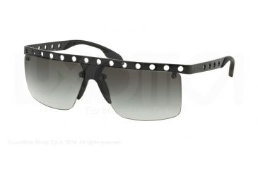Image of Prada PR50RS Single Vision Prescription Sunglasses PR50RS-1BO0A7-62 - Lens Diameter 62 mm, Frame Color Matte Black